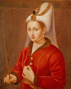 Portret vermoedelijk van Catherine Cornaro, koningin van Cyprus